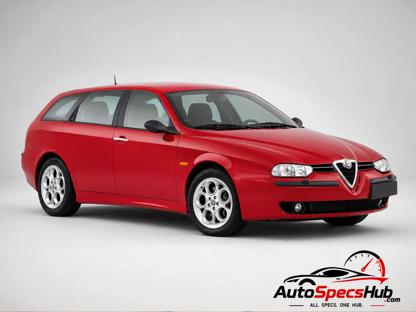 2000 Alfa Romeo 156 Sportwagon 2.5 V6 24v front three-quarter view
