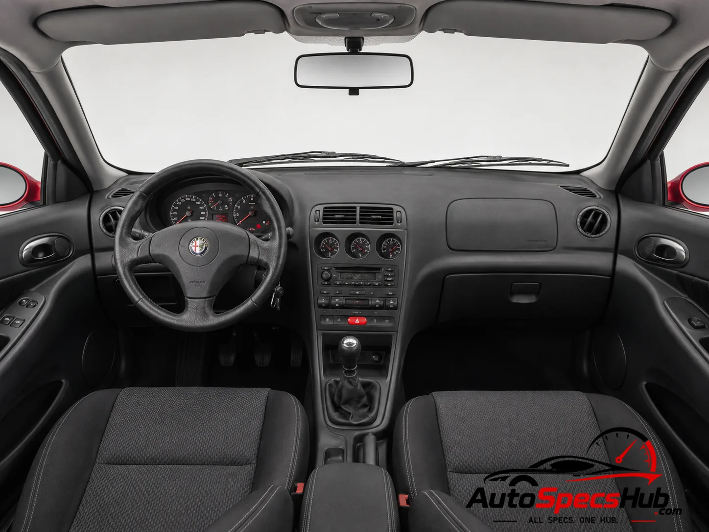 2000 Alfa Romeo 156 Sportwagon 2.5 V6 24v interior dashboard and front cabin
