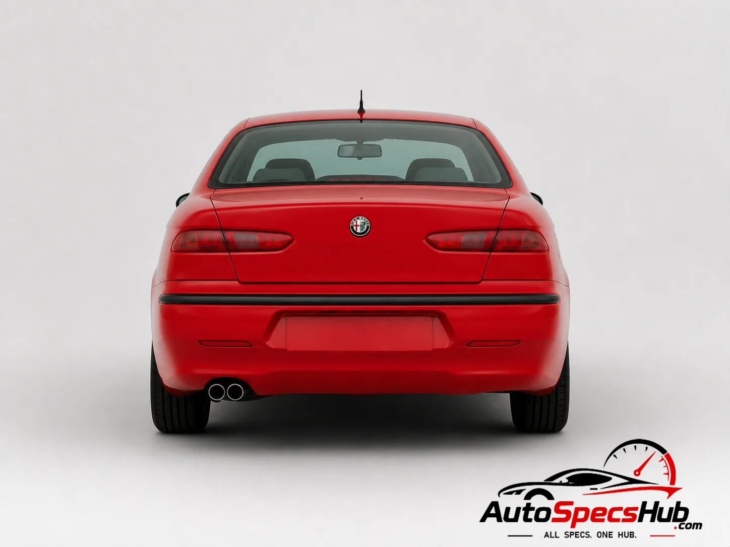 2001 Alfa Romeo 156 Sportwagon 2.5 V6 24v rear view
