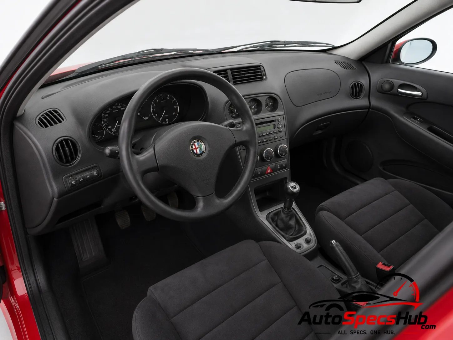 2001 Alfa Romeo 156 Sportwagon 2.5 V6 24v interior dashboard and front cabin