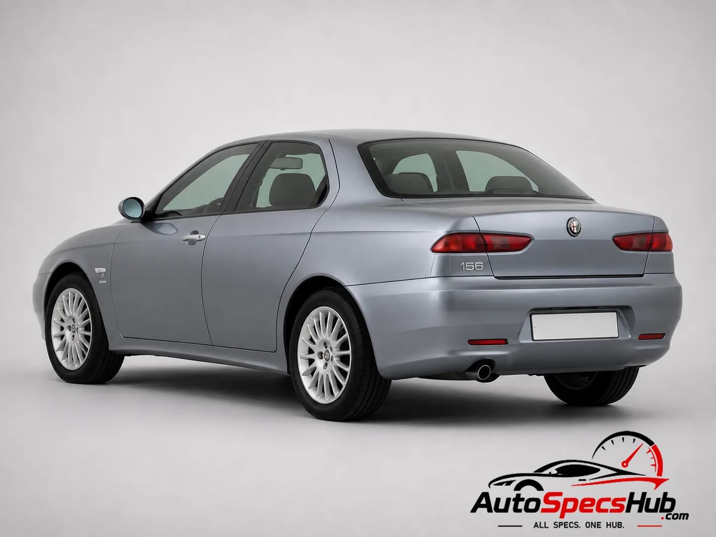 2001 Alfa Romeo 156 1.9 JTD 8v rear three-quarter view
