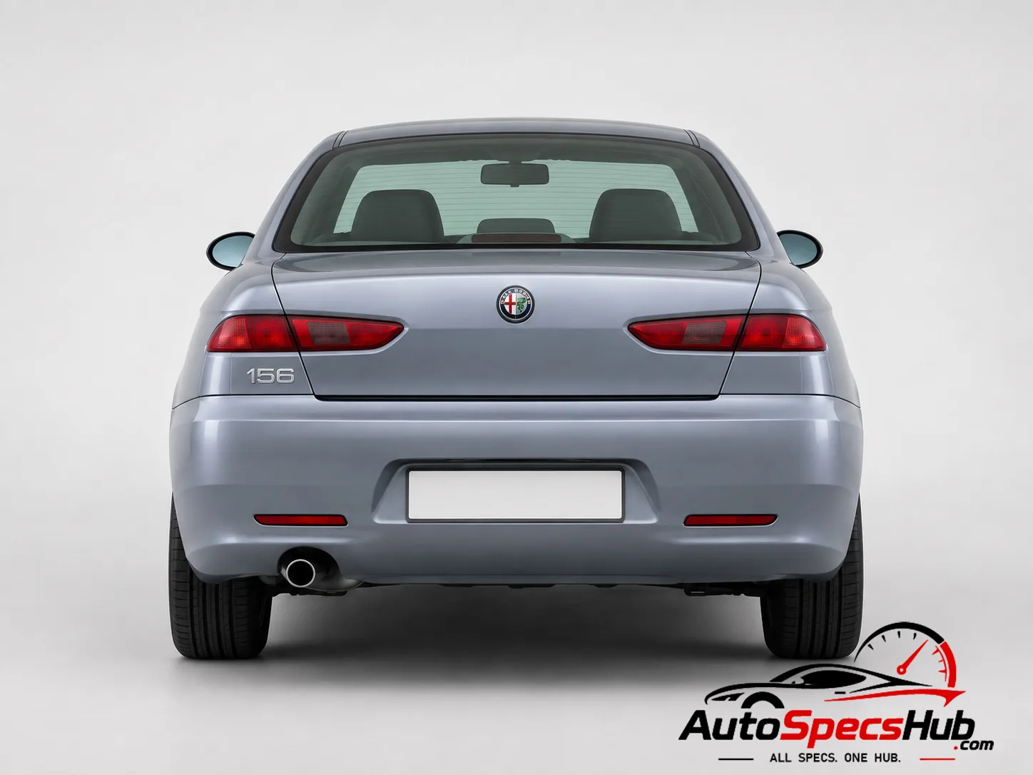 2001 Alfa Romeo 156 1.9 JTD 8v rear view