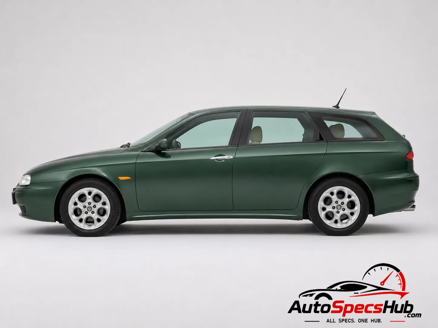 2003 Alfa Romeo 156 Sportwagon 2.5 V6 24v side profile