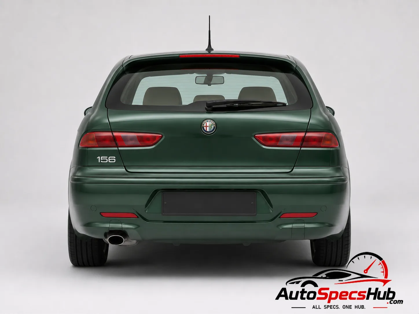 2003 Alfa Romeo 156 Sportwagon 2.5 V6 24v rear view