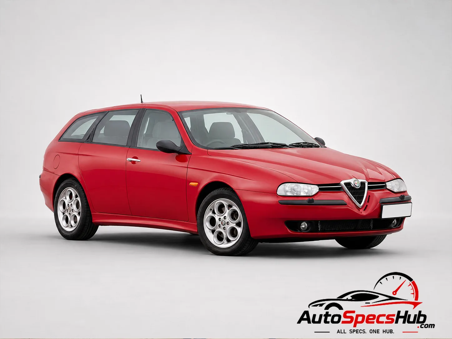 2000 Alfa Romeo 156 Sportwagon 2.0 Twin Spark rear three-quarter view