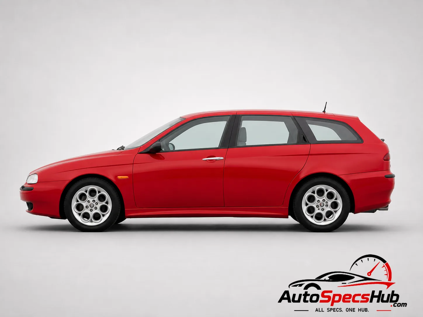 2000 Alfa Romeo 156 Sportwagon 2.0 Twin Spark side profile