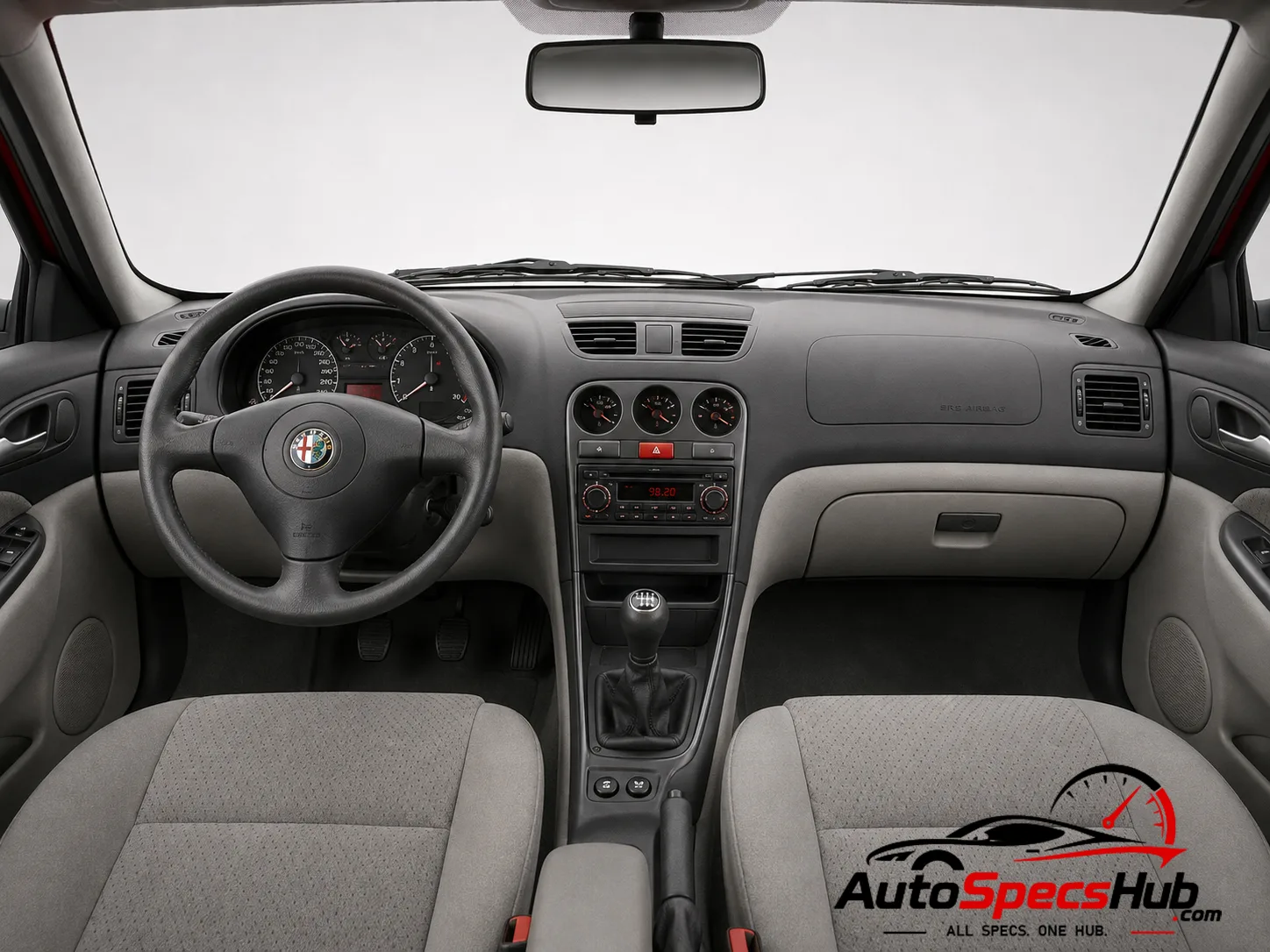 2000 Alfa Romeo 156 Sportwagon 2.0 Twin Spark interior dashboard and front cabin