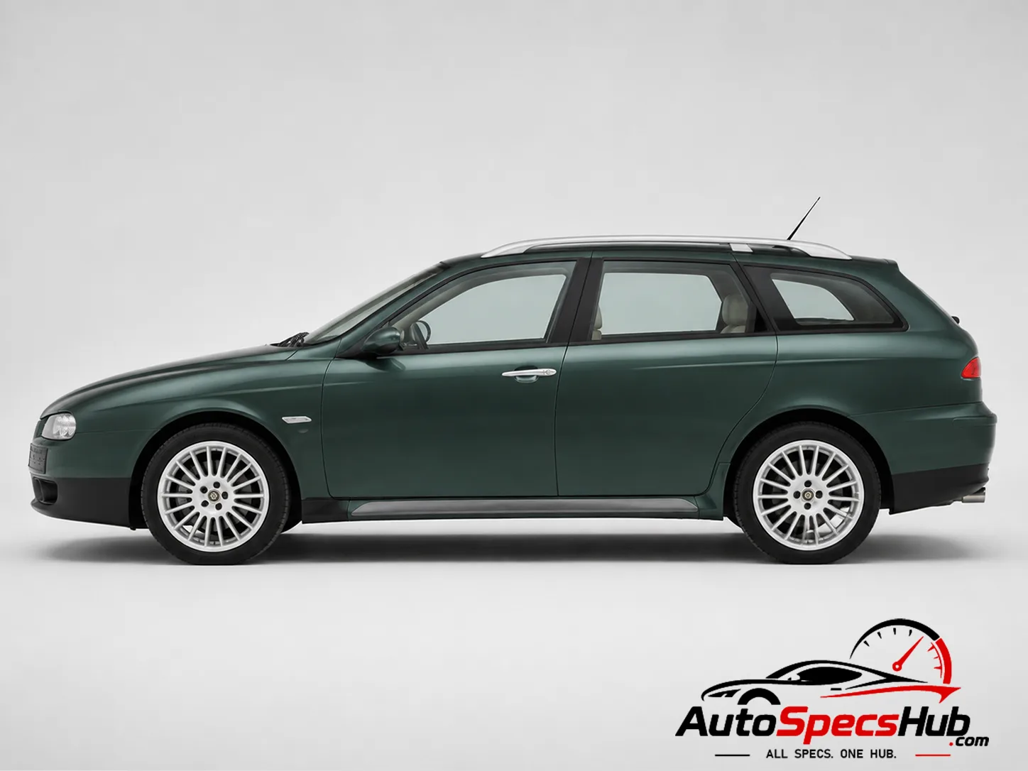 2004 Alfa Romeo 156 Sportwagon Q4 side profile