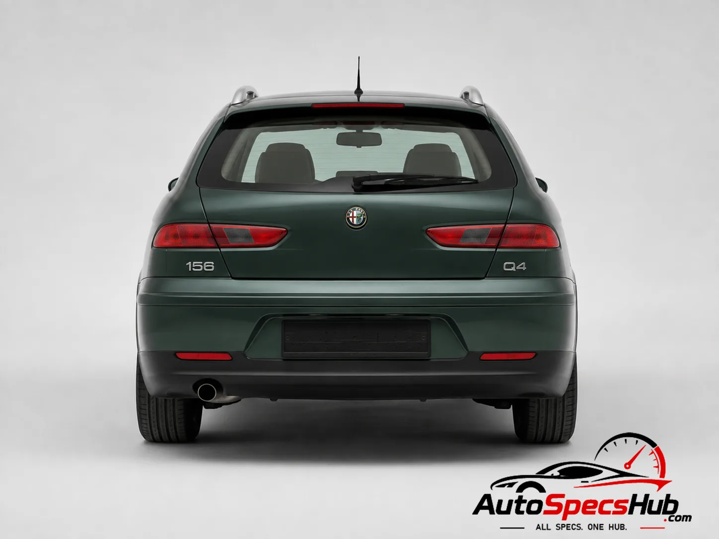 2004 Alfa Romeo 156 Sportwagon Q4 rear view