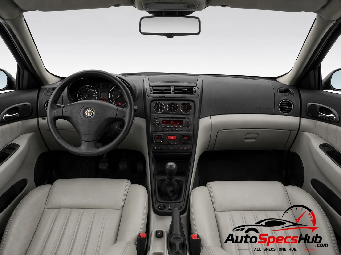 2002 Alfa Romeo 156 Sportwagon 2.0 JTS interior dashboard and front cabin