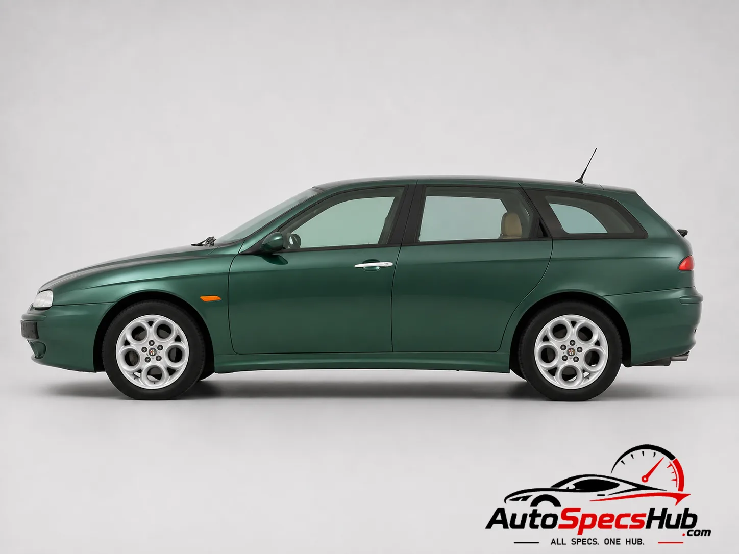 2003 Alfa Romeo 156 Sportwagon 2.0 JTS side profile