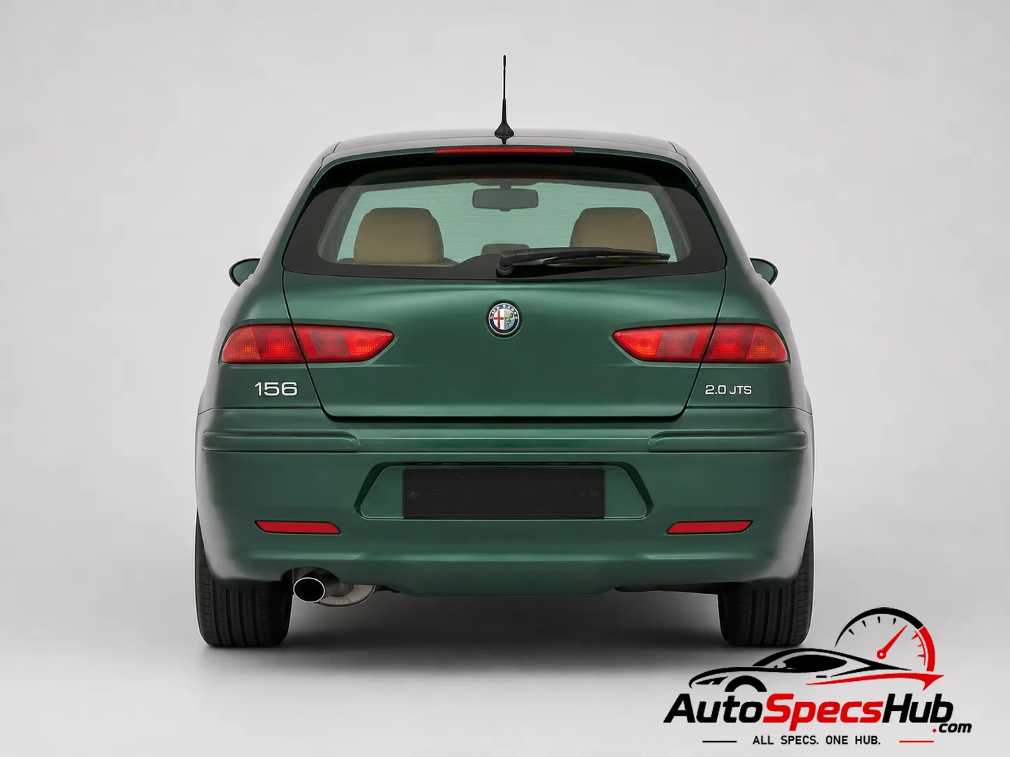 2003 Alfa Romeo 156 Sportwagon 2.0 JTS rear view