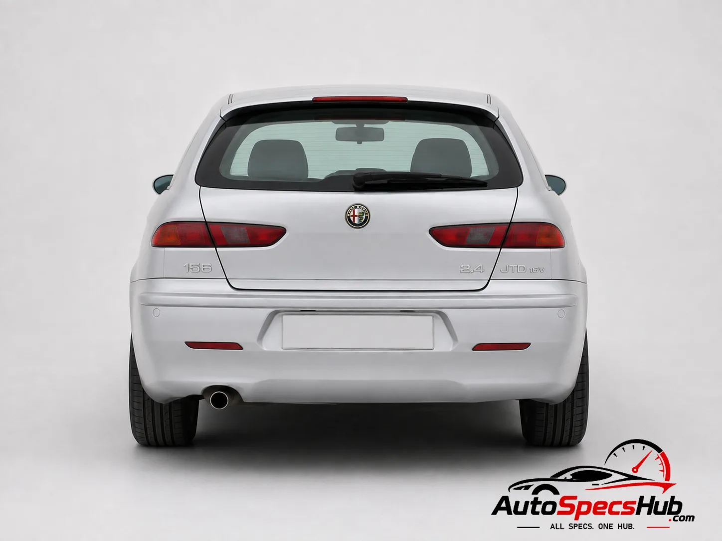 2003 Alfa Romeo 156 Sportwagon 2.4 JTD 16v Multijet rear view