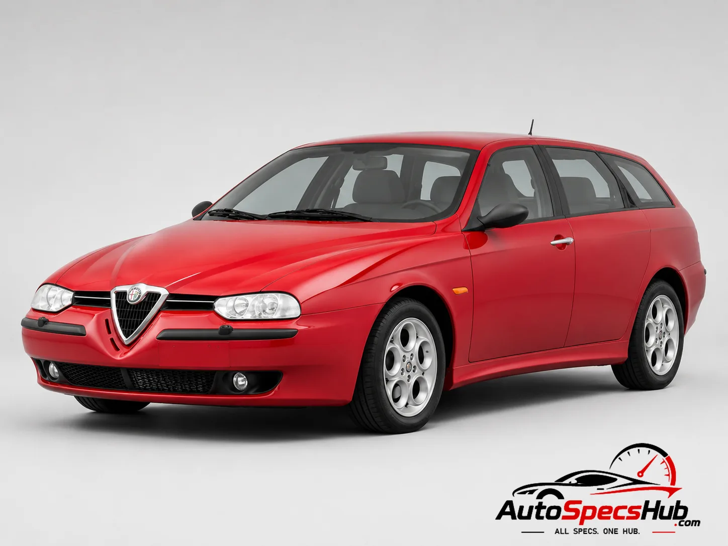 2000 Alfa Romeo 156 Sportwagon 1.8 Twin Spark front three-quarter view