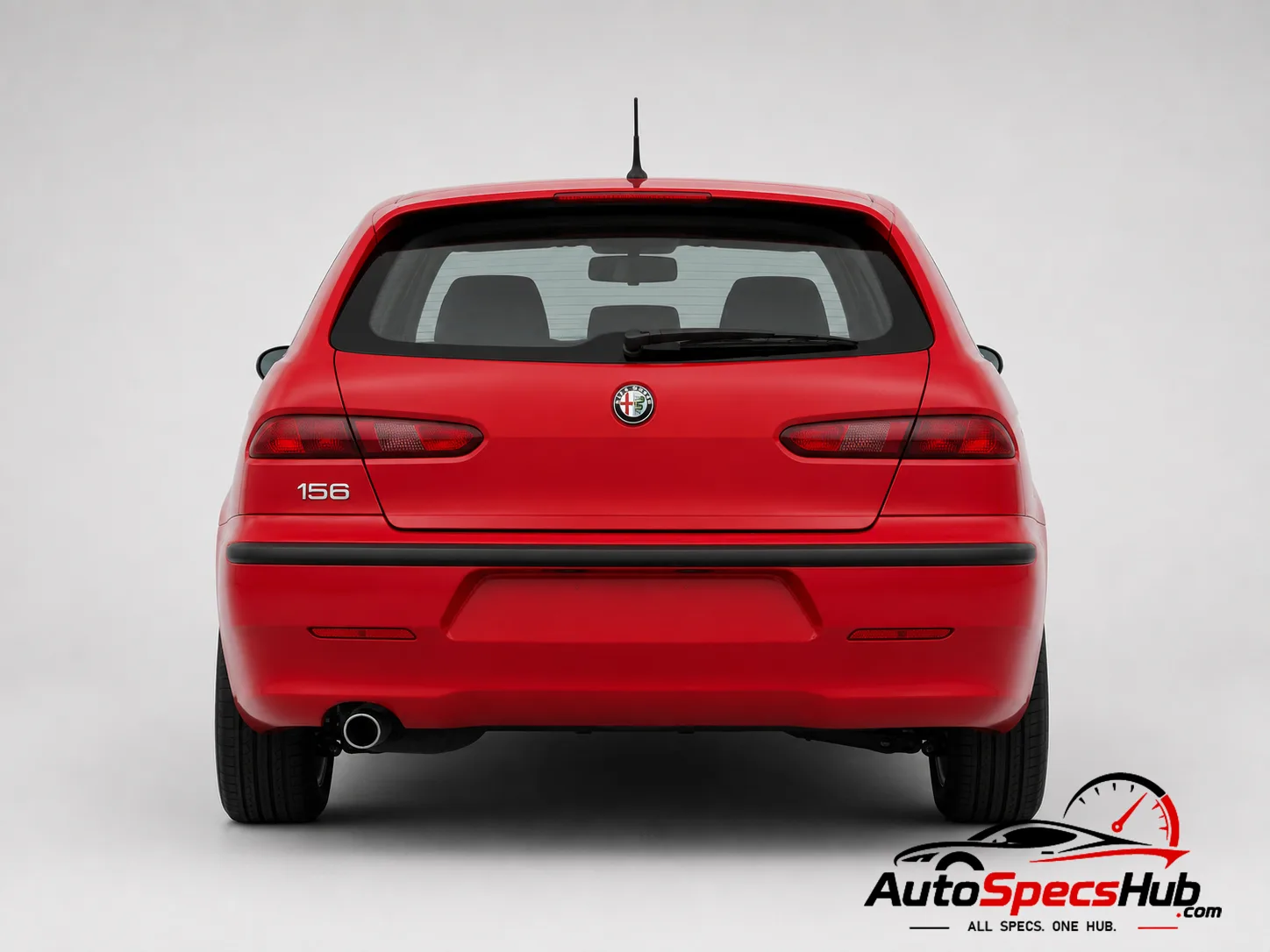 2000 Alfa Romeo 156 Sportwagon 1.8 Twin Spark rear view