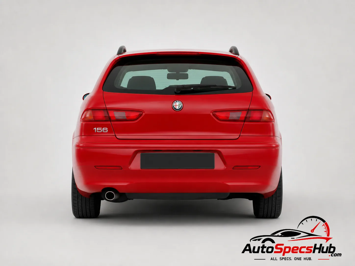2001 Alfa Romeo 156 Sportwagon 1.8 Twin Spark rear view