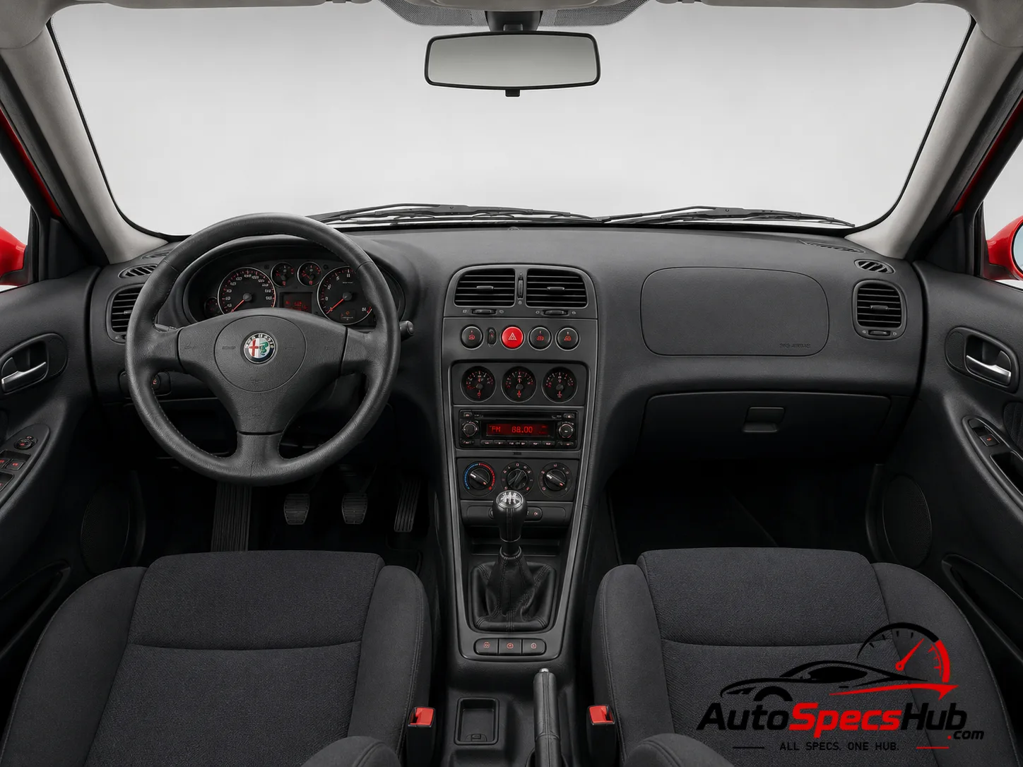 2001 Alfa Romeo 156 Sportwagon 1.8 Twin Spark interior dashboard and front cabin