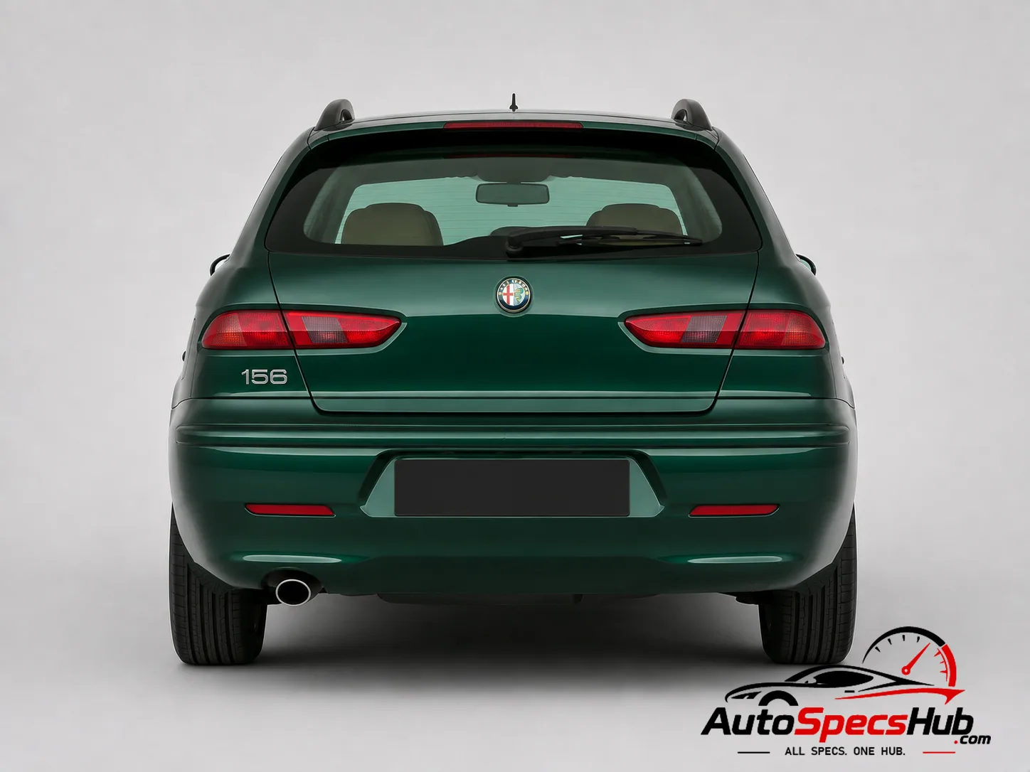 2003 Alfa Romeo 156 Sportwagon 1.8 Twin Spark rear view