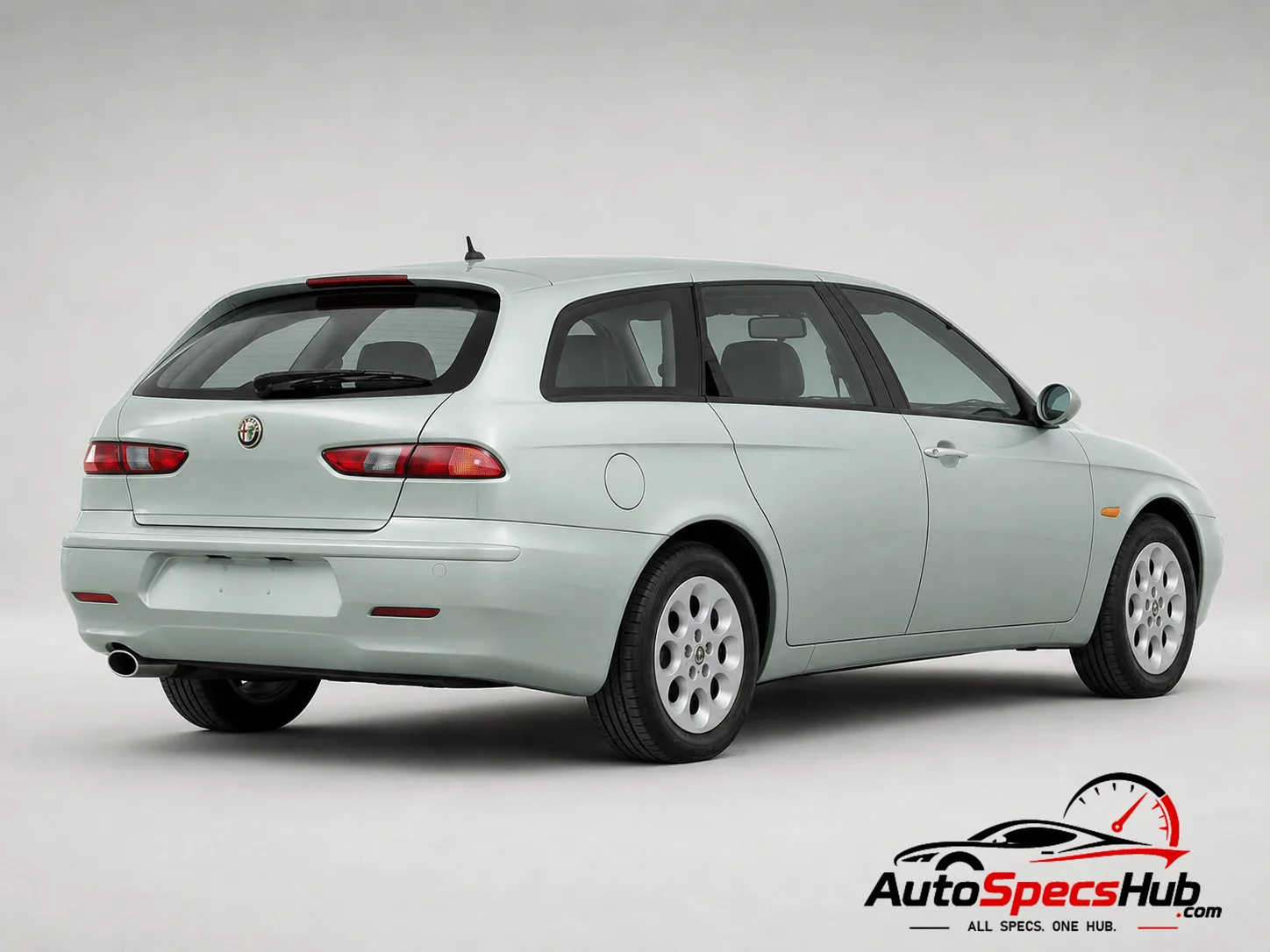 2002 Alfa Romeo 156 Sportwagon 2.4 JTD 8v rear three-quarter view