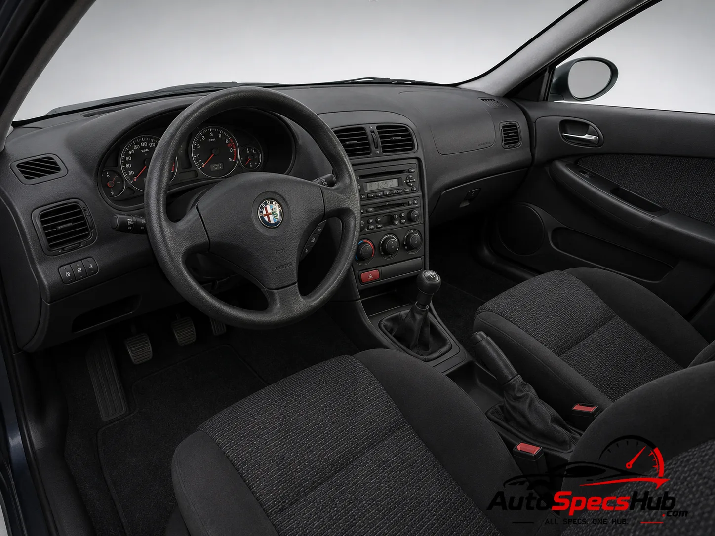 2000 Alfa Romeo 156 Sportwagon 2.4 JTD 8v interior dashboard and front cabin