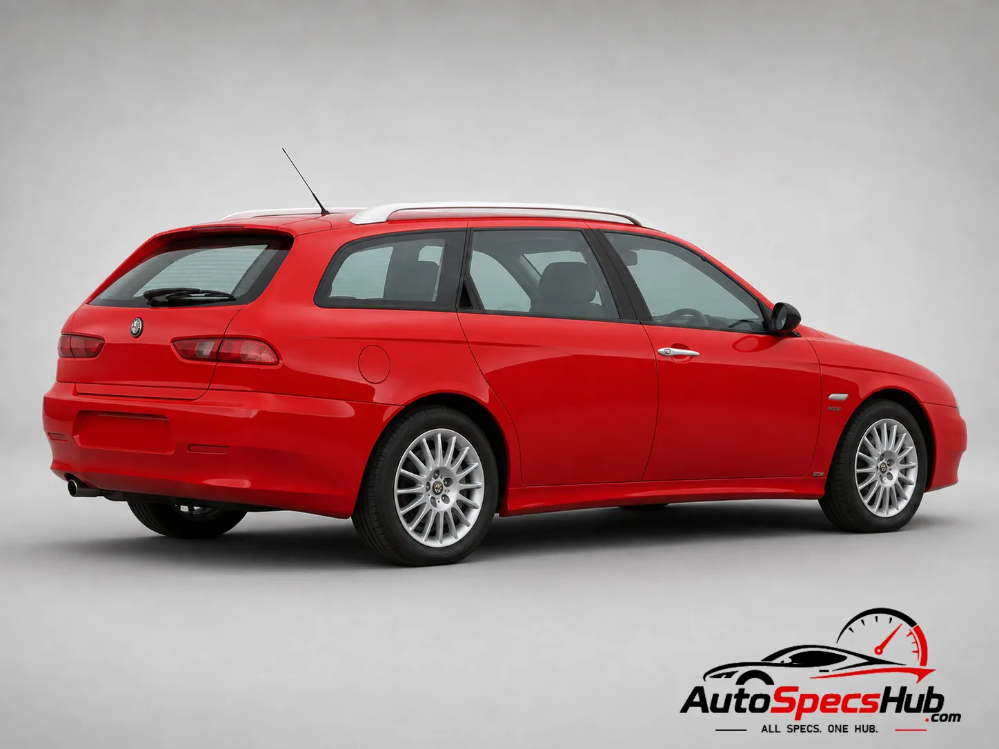 2001 Alfa Romeo 156 Sportwagon 2.4 JTD 8v rear three-quarter view