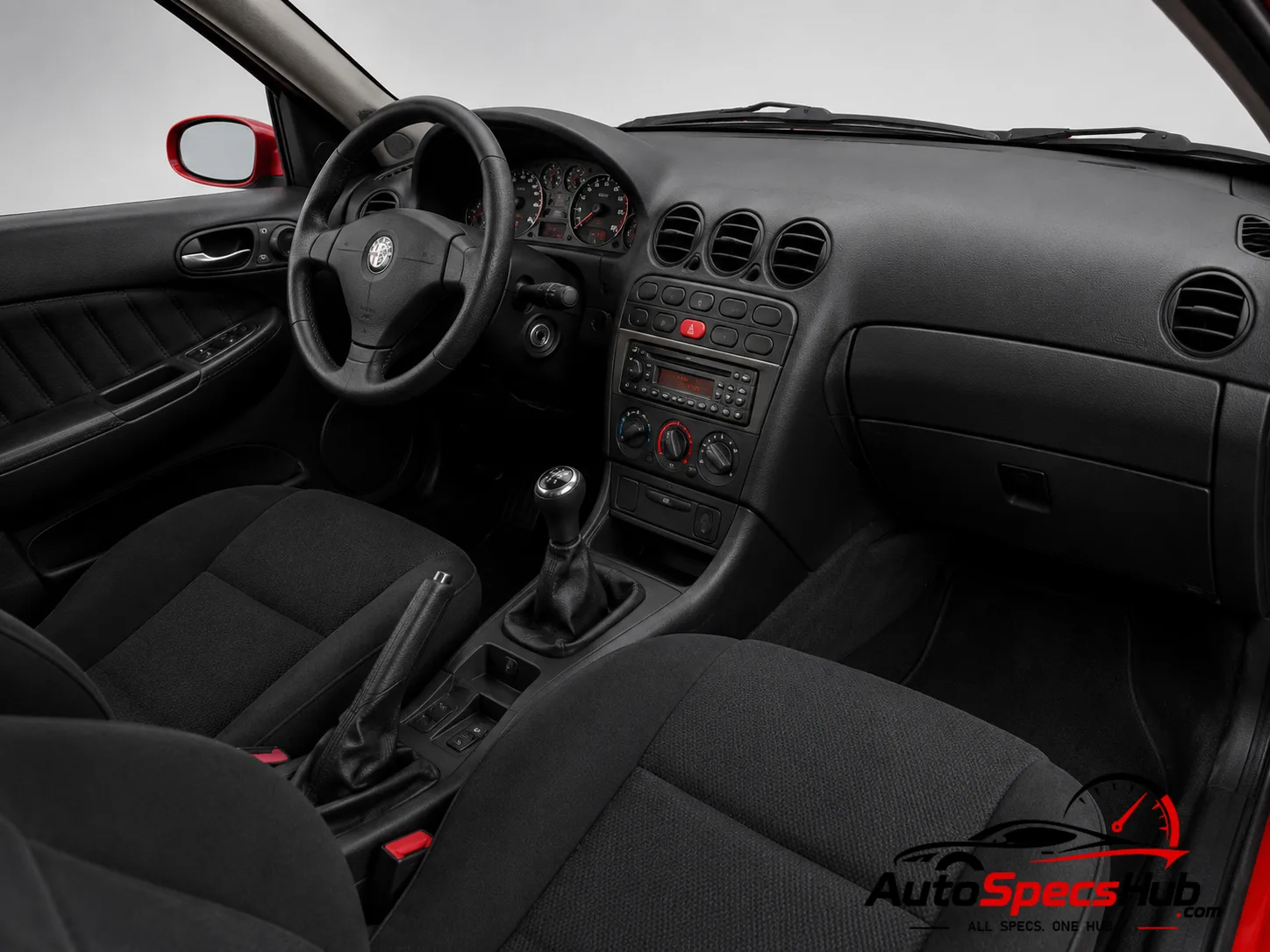 2001 Alfa Romeo 156 Sportwagon 2.4 JTD 8v interior dashboard and front cabin