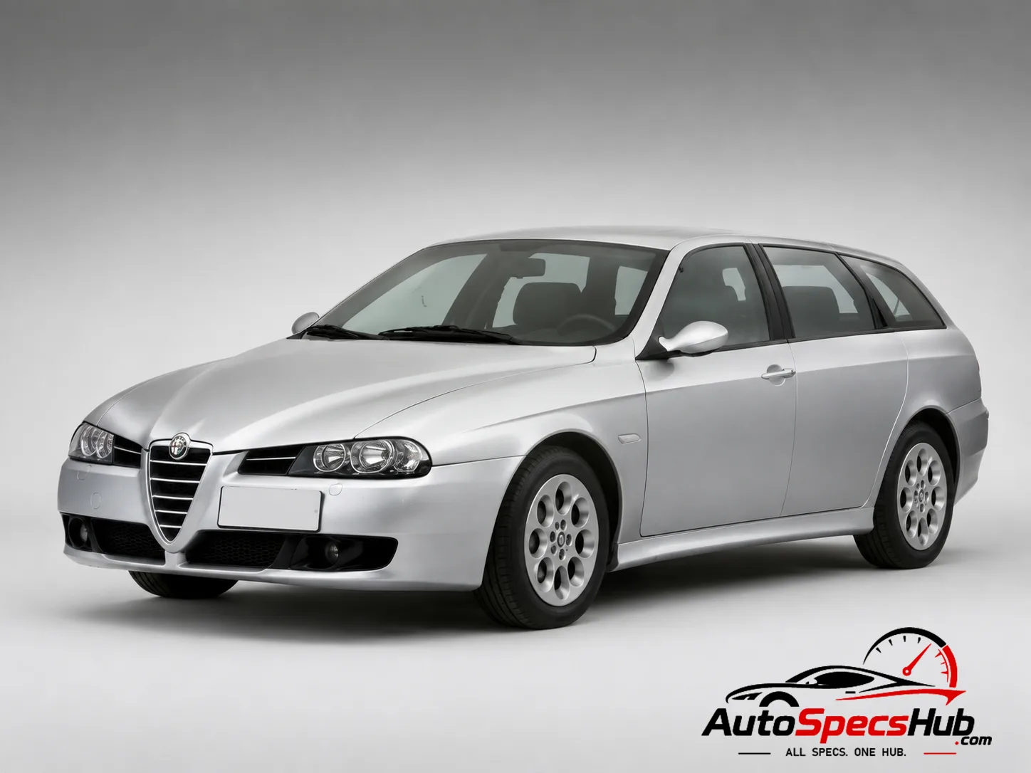 2003 Alfa Romeo 156 Sportwagon 1.9 JTD 16v Multijet front three-quarter view