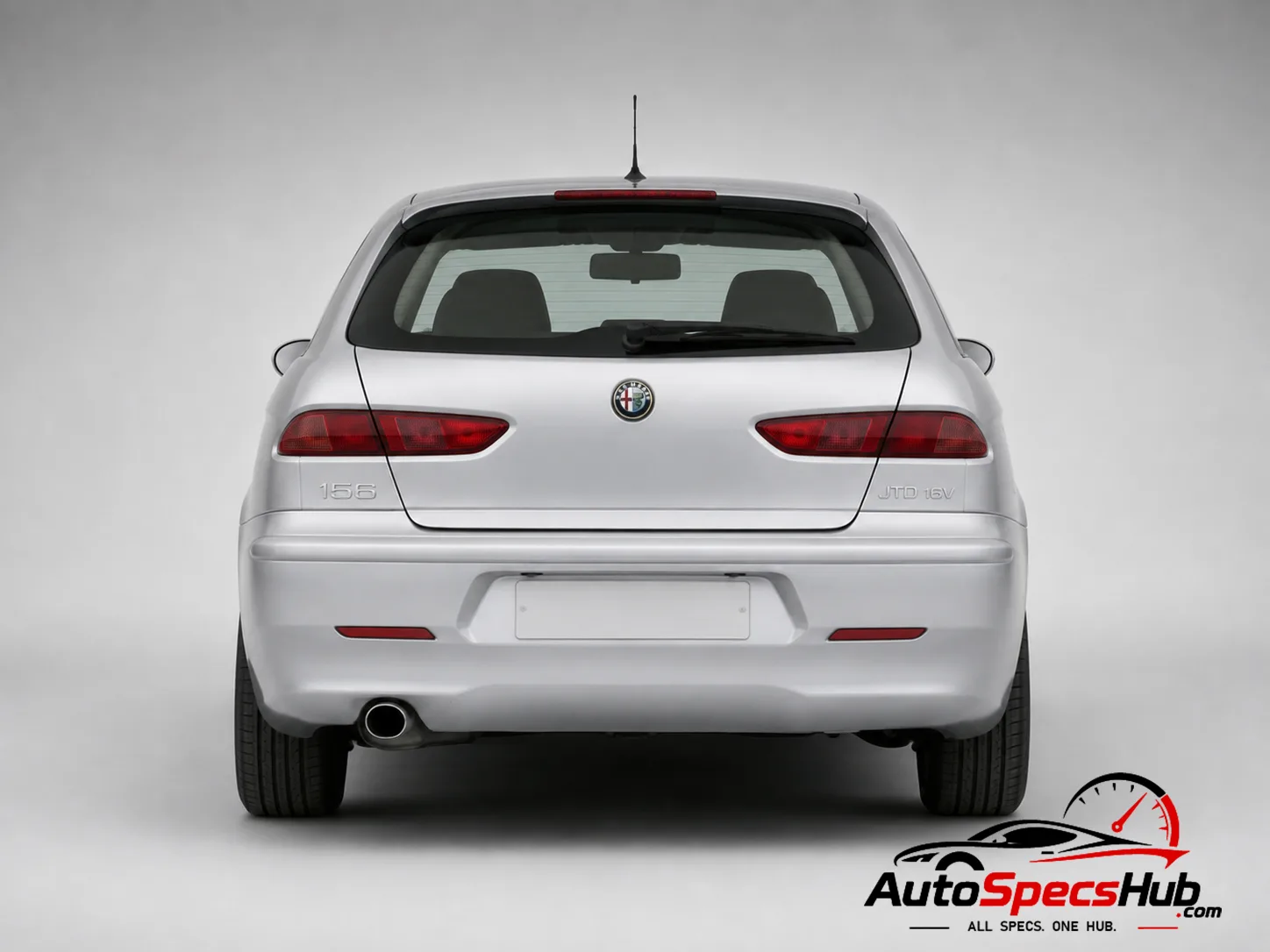 2003 Alfa Romeo 156 Sportwagon 1.9 JTD 16v Multijet rear view