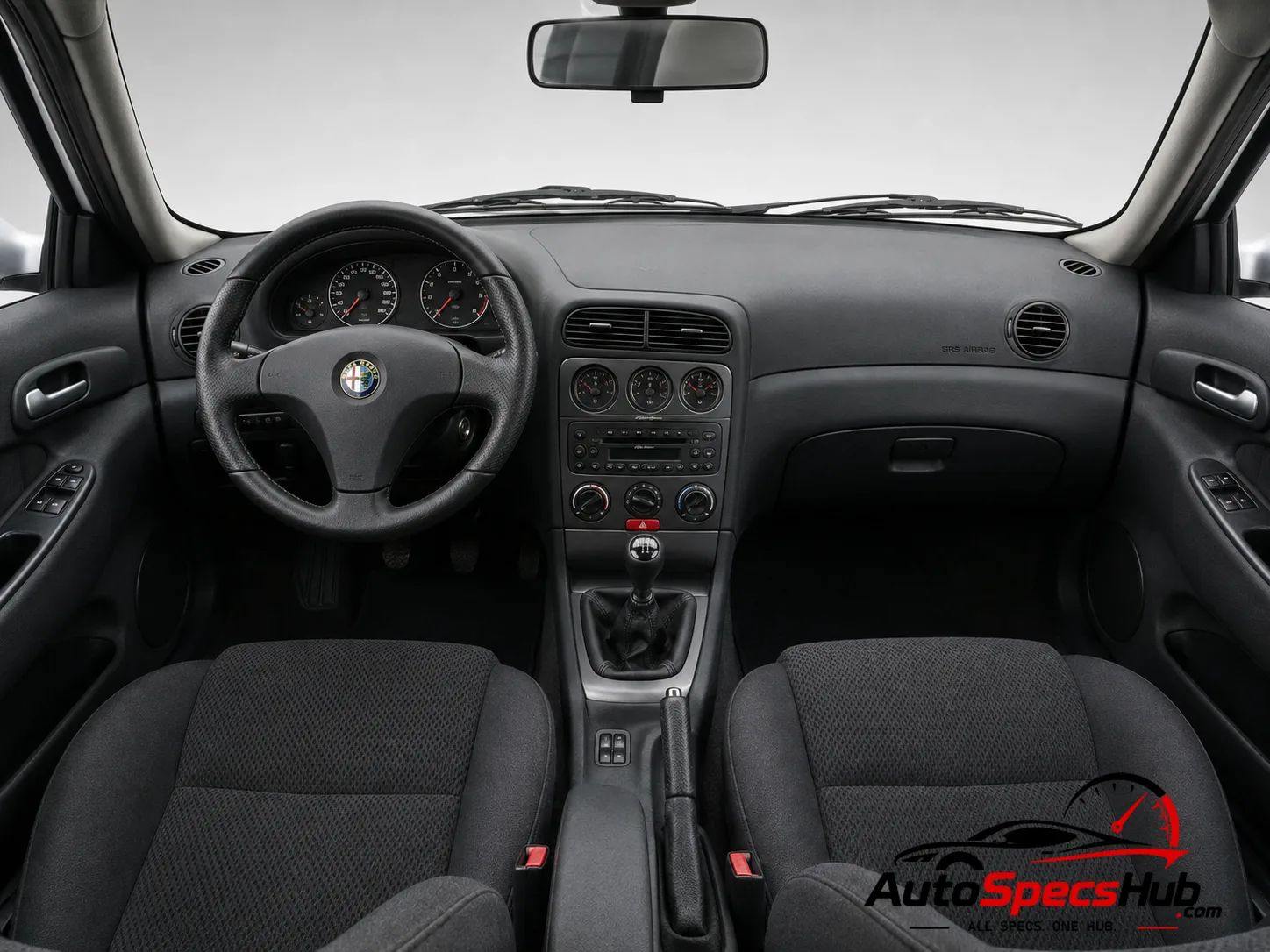 2003 Alfa Romeo 156 Sportwagon 1.9 JTD 16v Multijet interior dashboard and front cabin