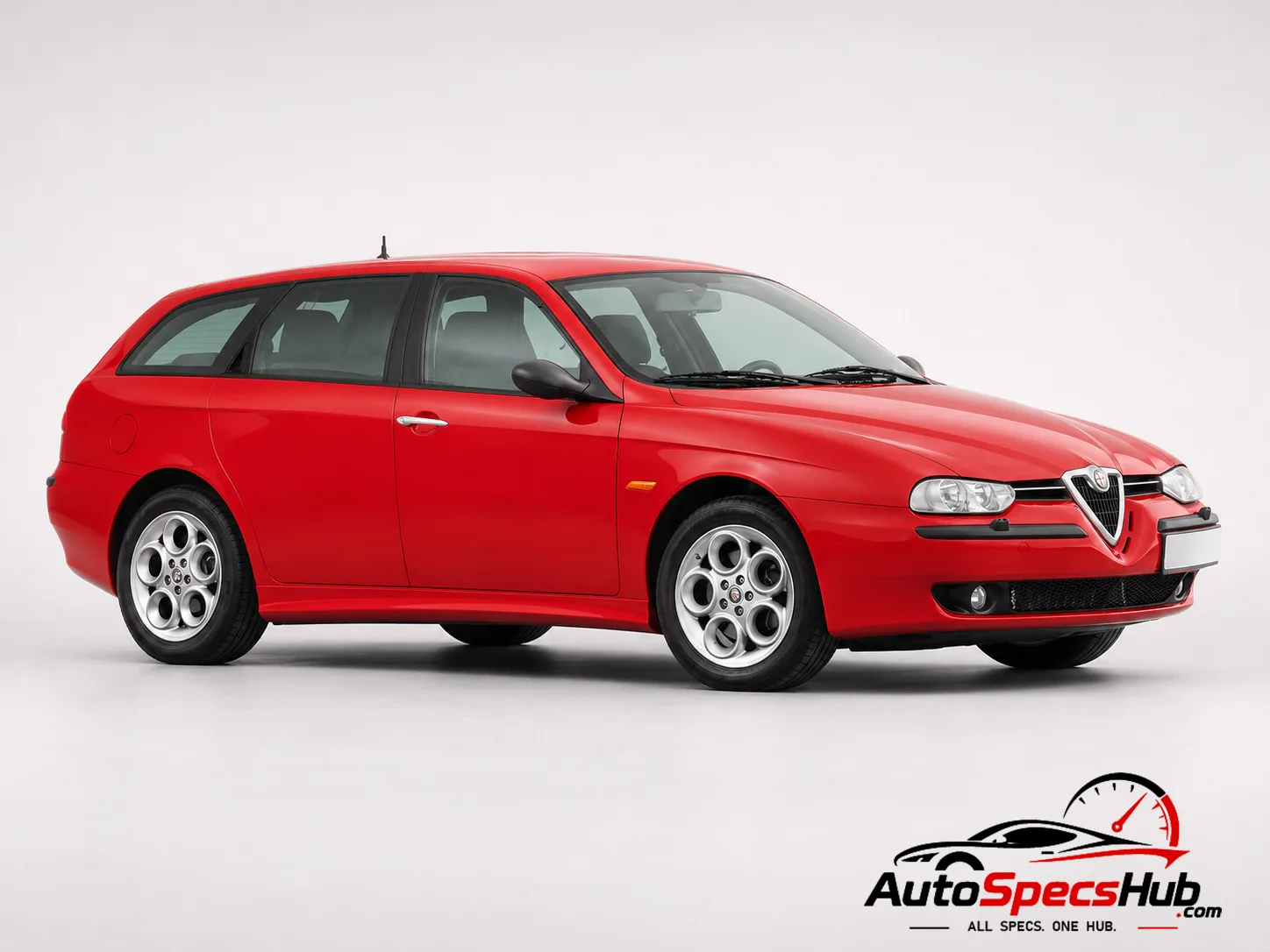 2000 Alfa Romeo 156 Sportwagon 1.6 Twin Spark front three-quarter view