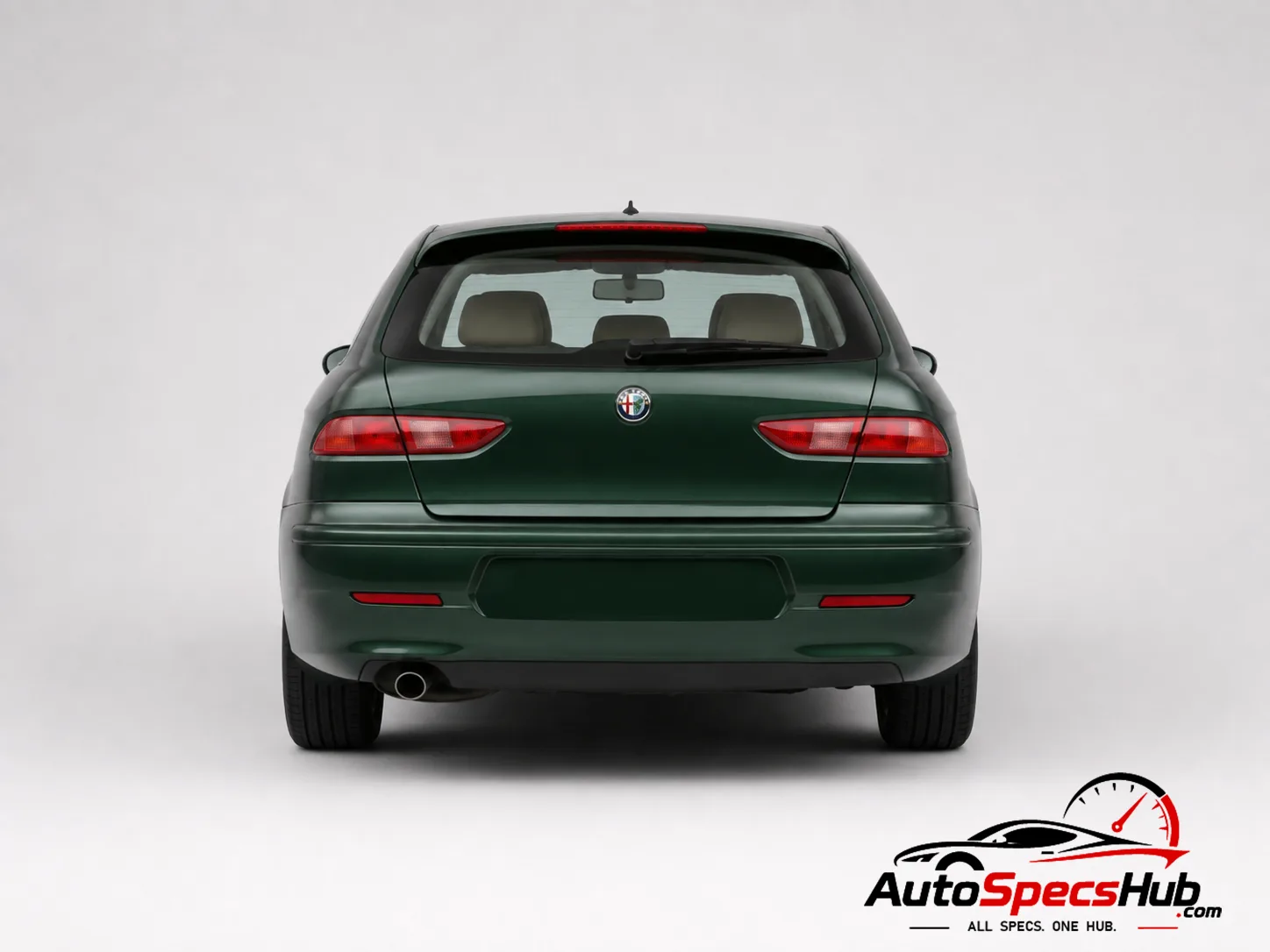 2003 Alfa Romeo 156 Sportwagon 1.6 Twin Spark rear view