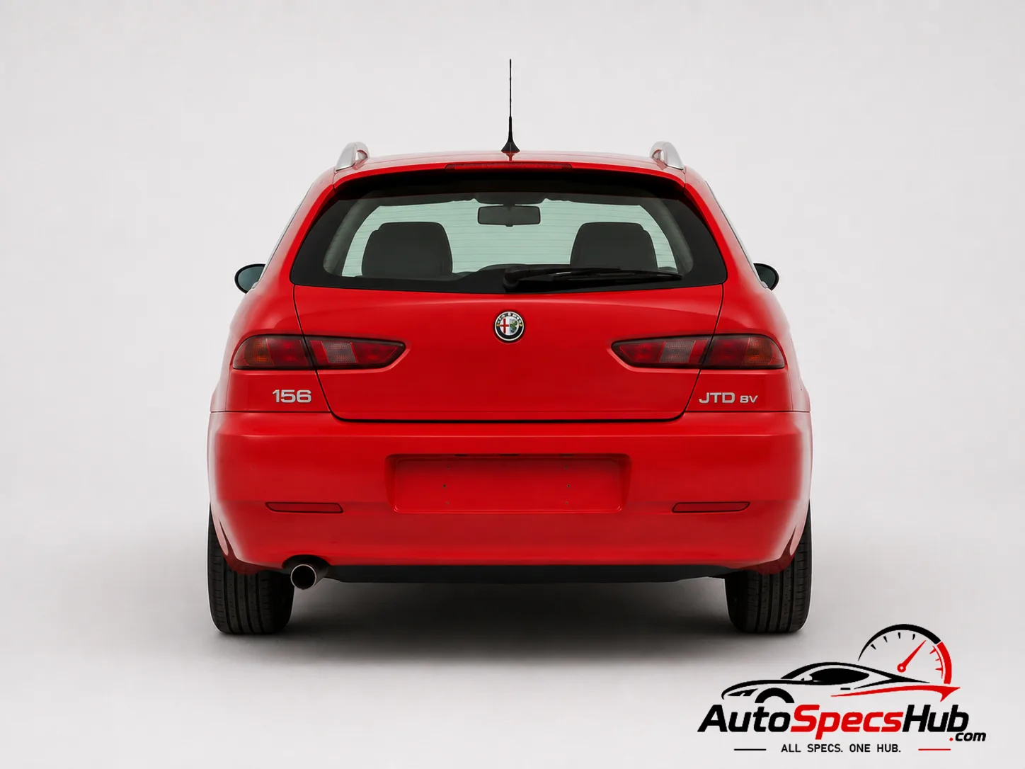 2001 Alfa Romeo 156 Sportwagon 1.9 JTD 8v rear view