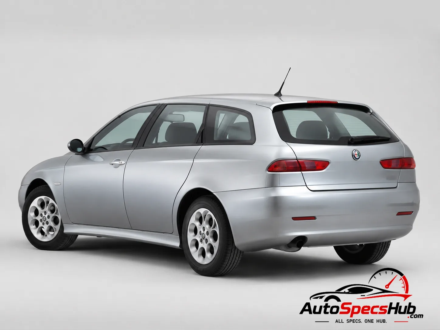 2003 Alfa Romeo 156 Sportwagon 1.9 JTD 8v rear three-quarter view