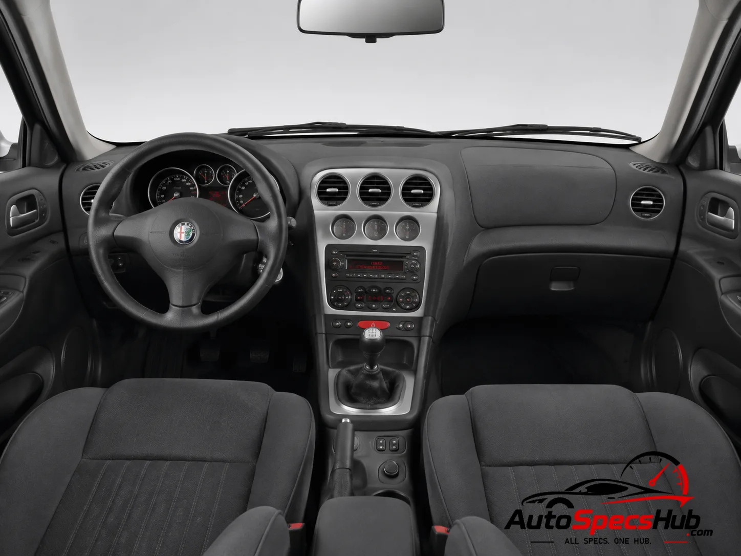 2003 Alfa Romeo 156 Sportwagon 1.9 JTD 8v interior dashboard and front cabin