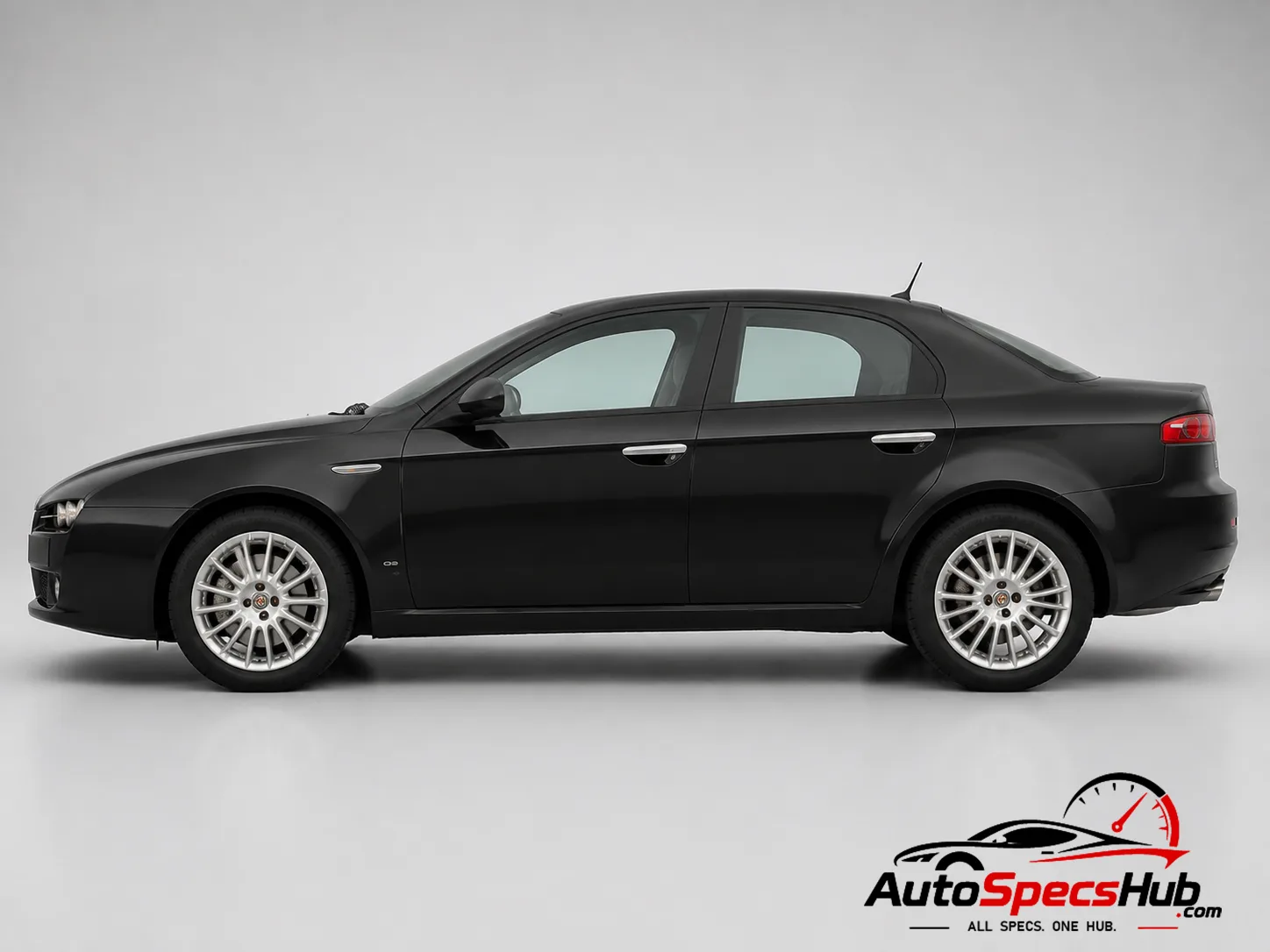 2008 Alfa Romeo 159 3.2 JTS V6 24v Q2 side profile
