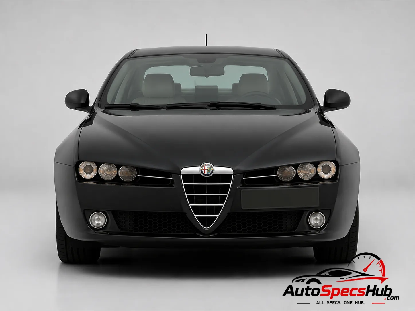 2008 Alfa Romeo 159 3.2 JTS V6 24v Q2 front view