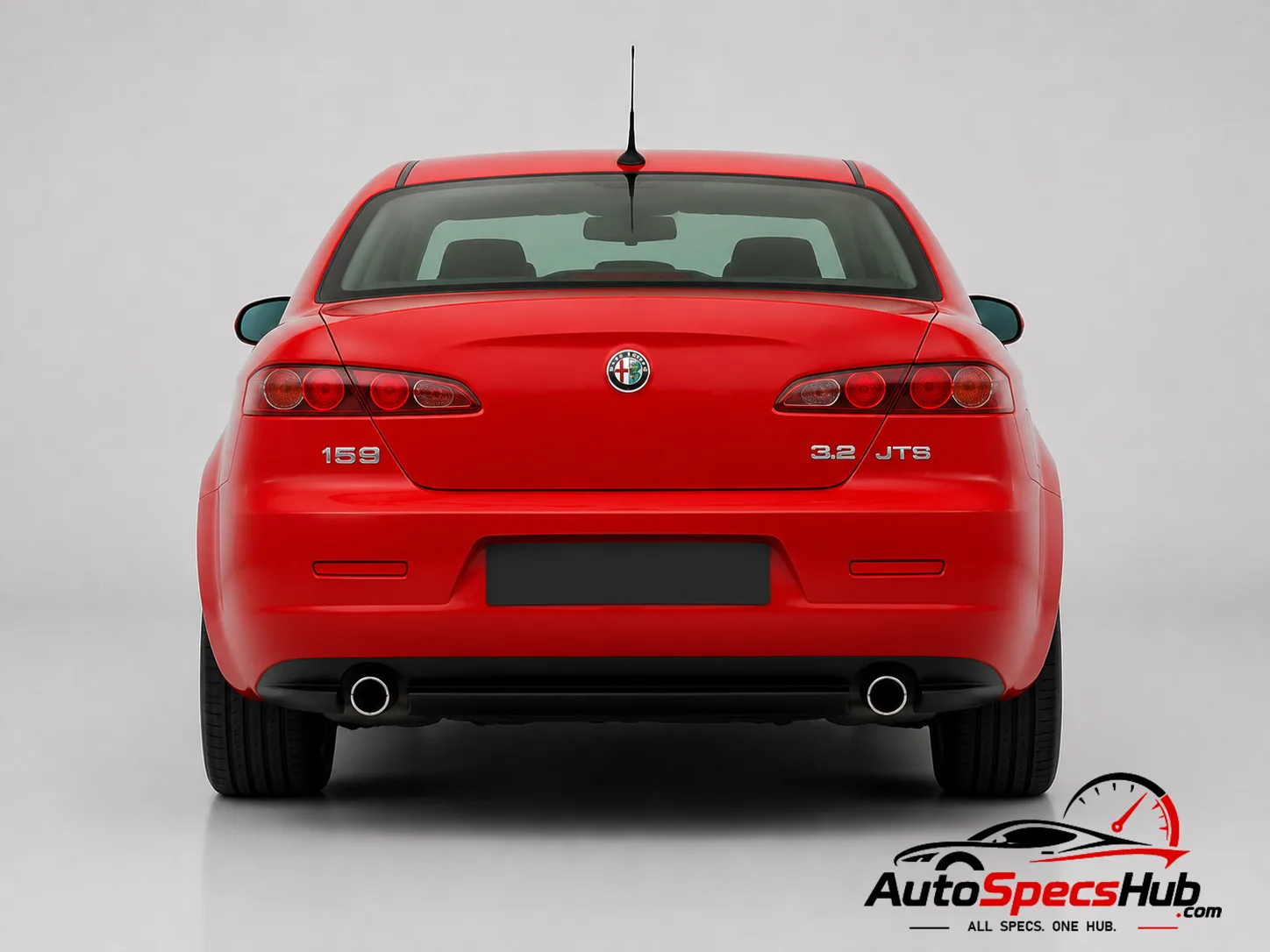 2005 Alfa Romeo 159 3.2 JTS V6 24v Q4 rear view