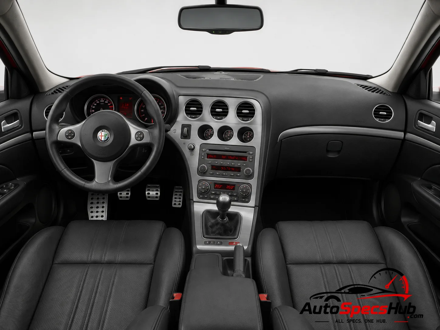 2005 Alfa Romeo 159 3.2 JTS V6 24v Q4 interior dashboard and front cabin