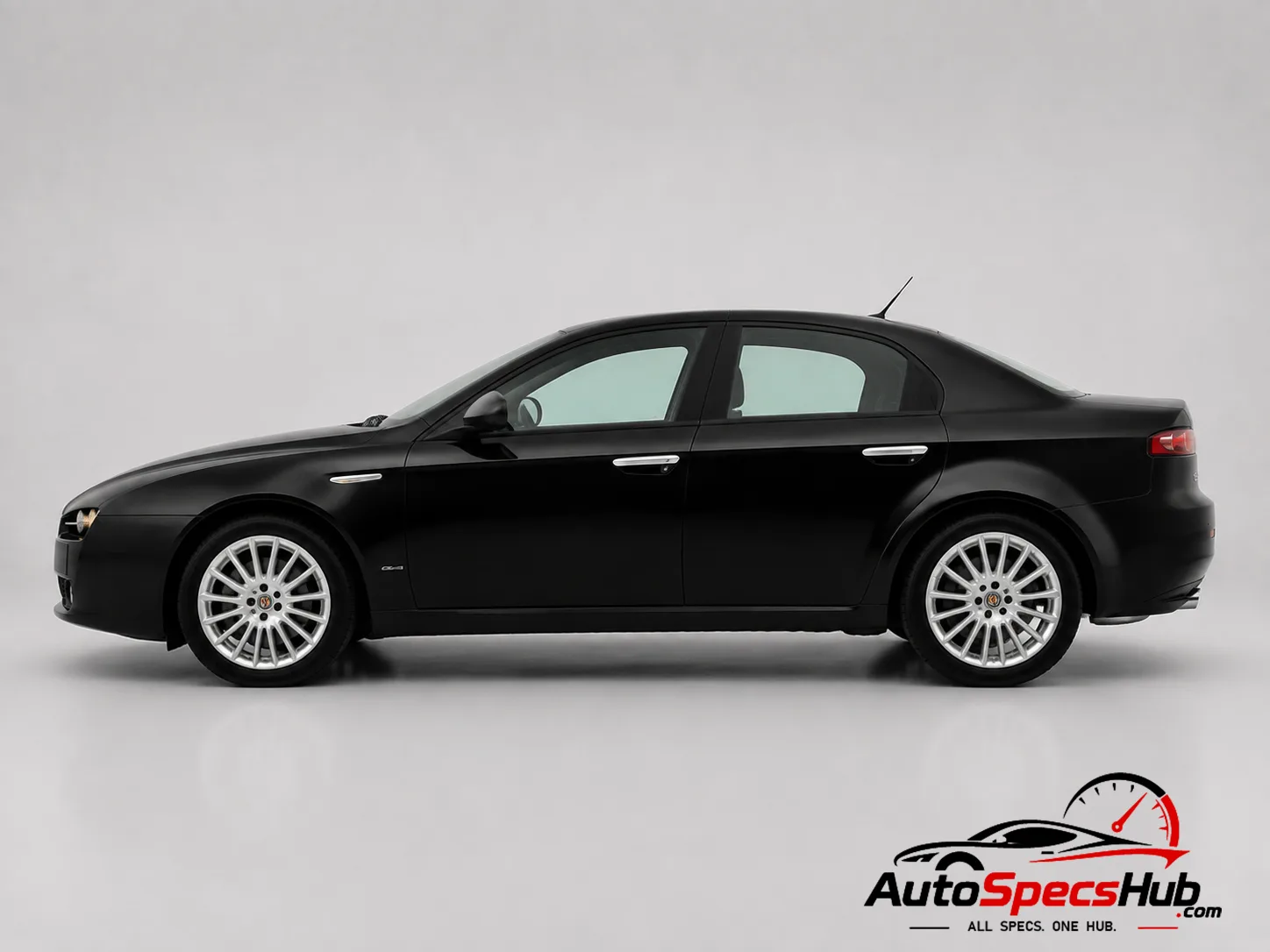 2008 Alfa Romeo 159 3.2 JTS V6 24v Q4 side profile