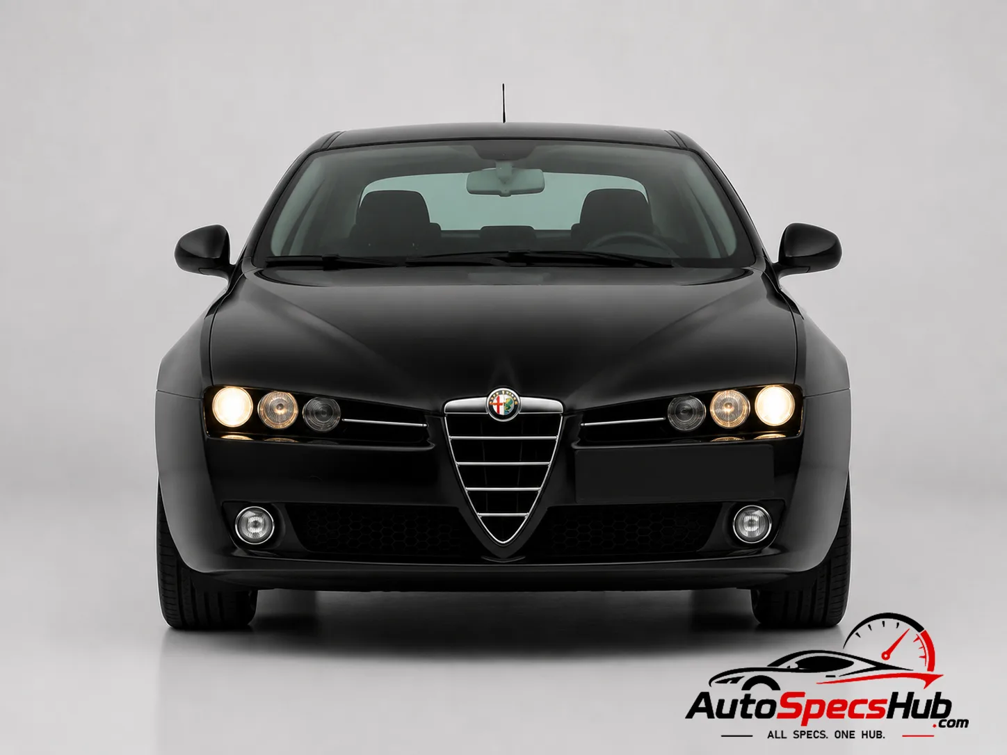 2008 Alfa Romeo 159 3.2 JTS V6 24v Q4 front view