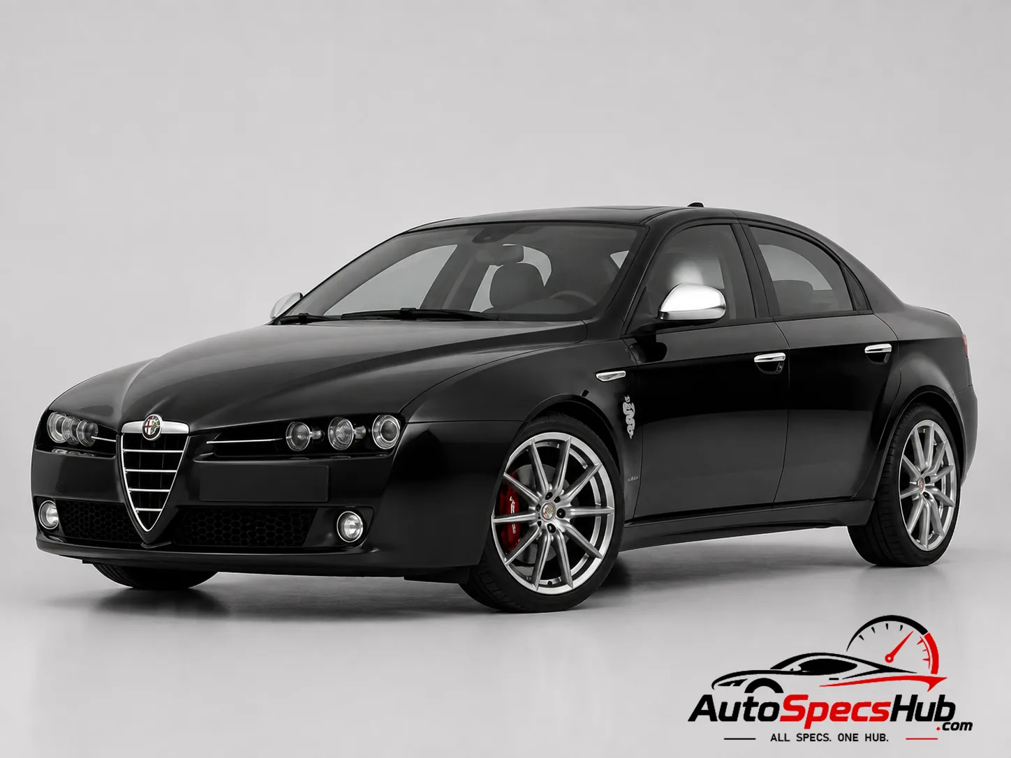 2009 Alfa Romeo 159 1.8 TBI 16v front three-quarter view