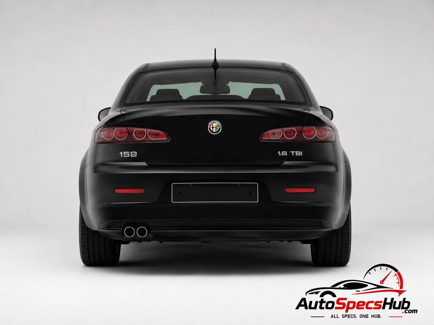 2009 Alfa Romeo 159 1.8 TBI 16v rear view