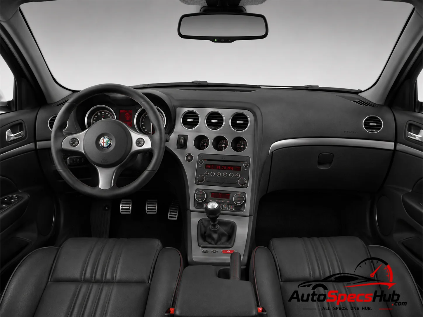 2009 Alfa Romeo 159 1.8 TBI 16v interior dashboard and front cabin