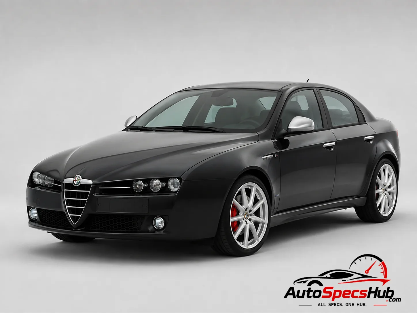 2007 Alfa Romeo 159 2.4 JTDM 20v Q4 front three-quarter view