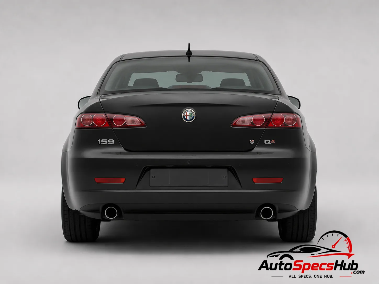 2007 Alfa Romeo 159 2.4 JTDM 20v Q4 rear view