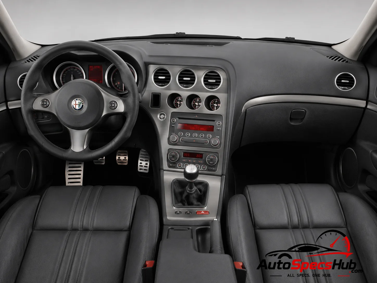 2007 Alfa Romeo 159 2.4 JTDM 20v Q4 interior dashboard and front cabin