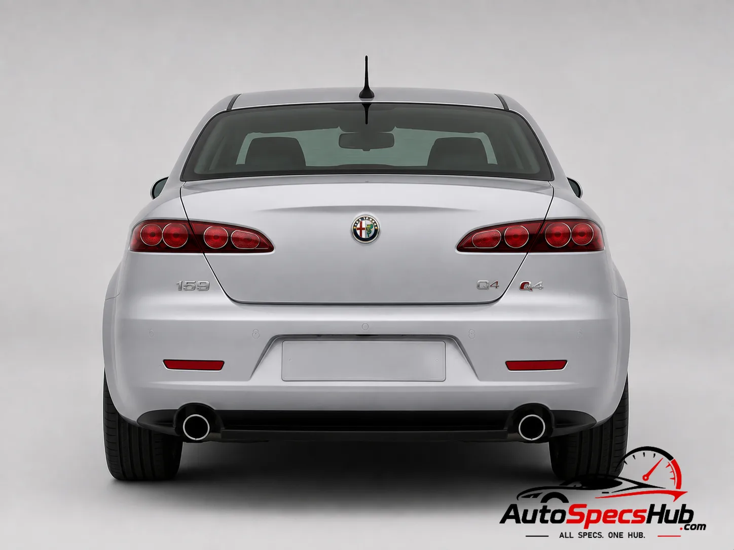 2008 Alfa Romeo 159 2.4 JTDM 20v Q4 rear view