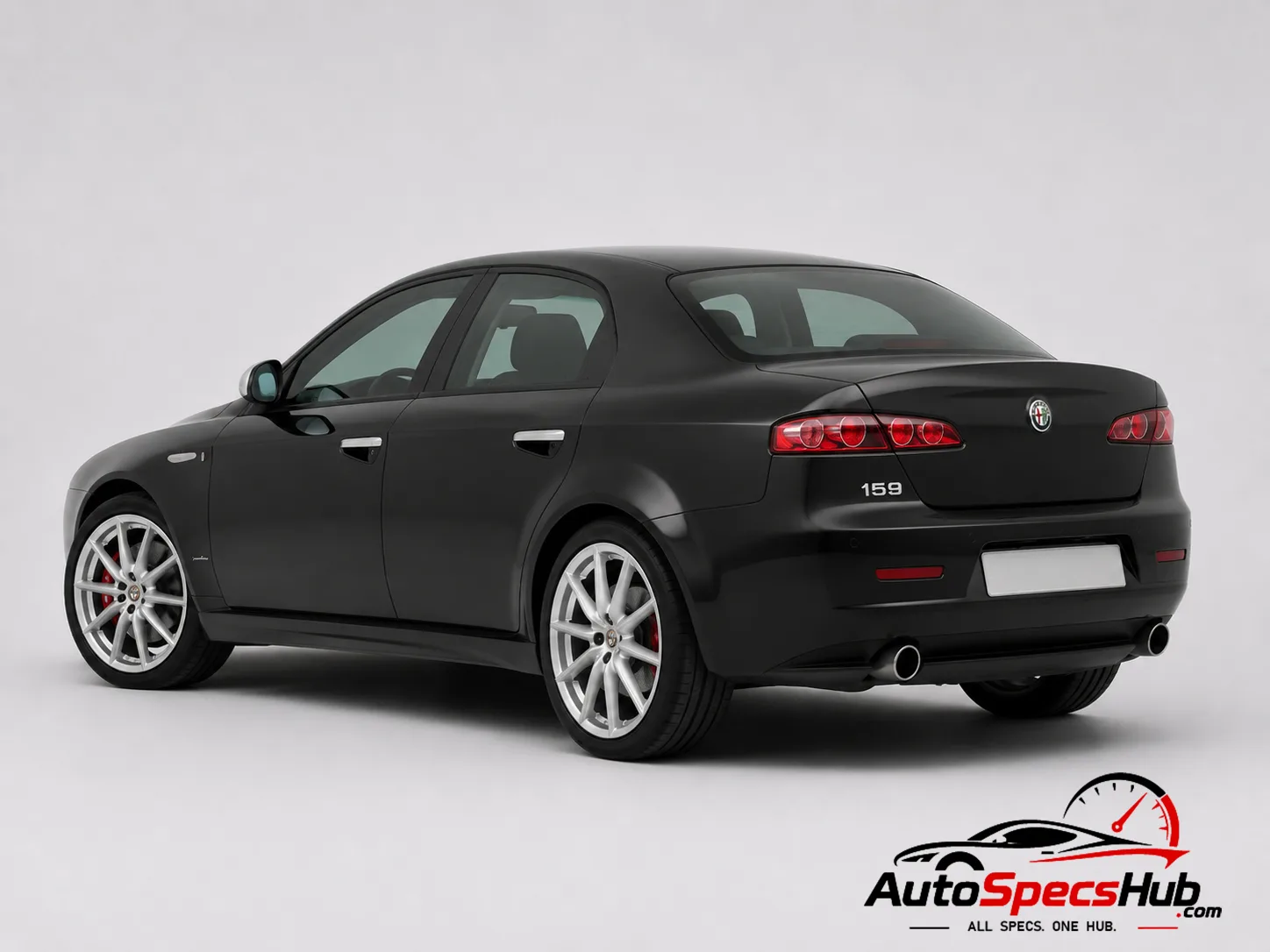 2007 Alfa Romeo 159 2.4 JTDM 20v rear three-quarter view