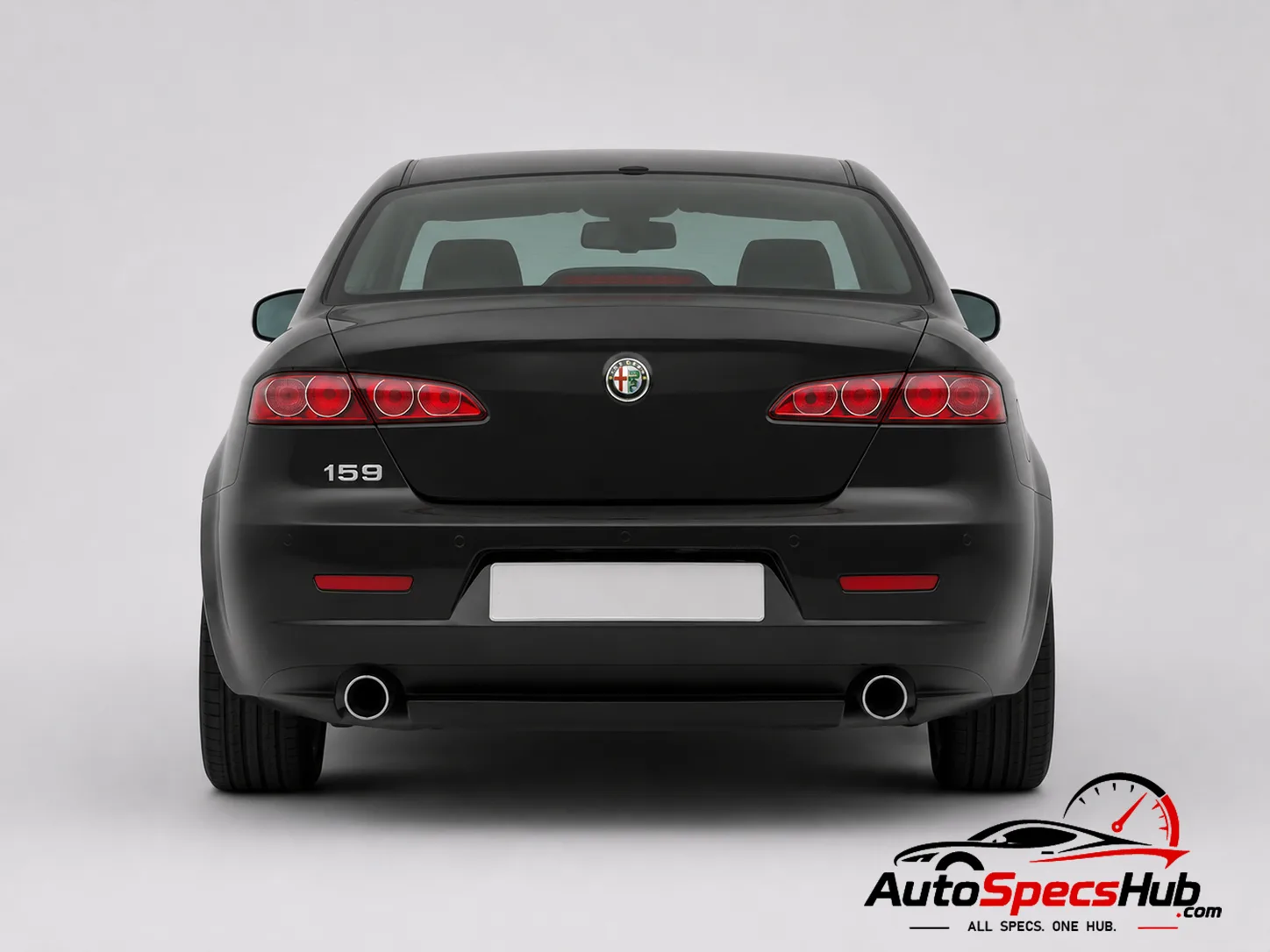 2007 Alfa Romeo 159 2.4 JTDM 20v rear view