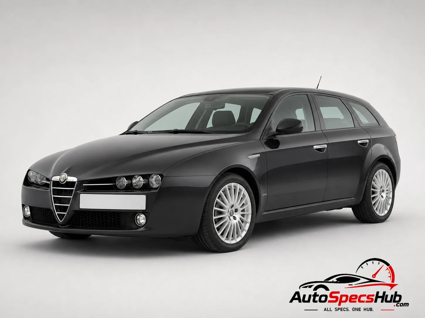 2008 Alfa Romeo 159 Sportwagon 1.9 JTDM 8v front three-quarter view